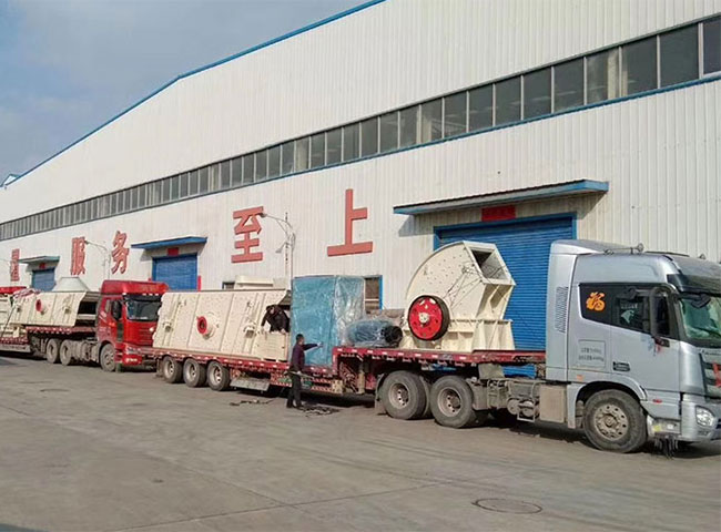 福建晉江中鐵十七局干法制砂生產線項目