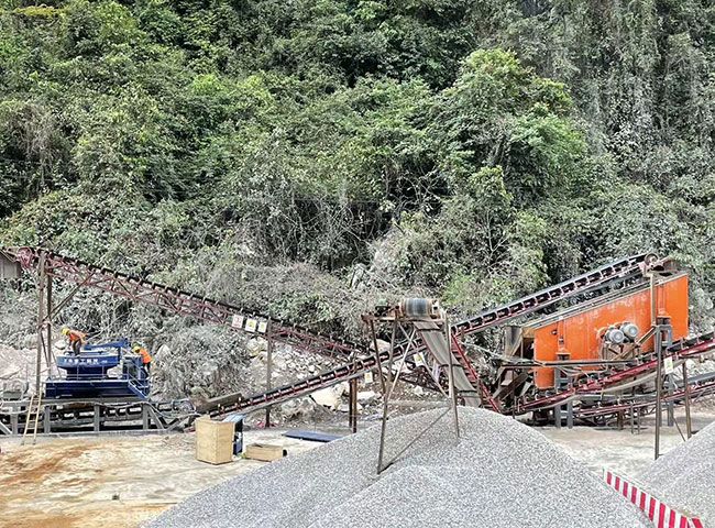 廣西崇左1624制砂生產(chǎn)線(xiàn)項(xiàng)目