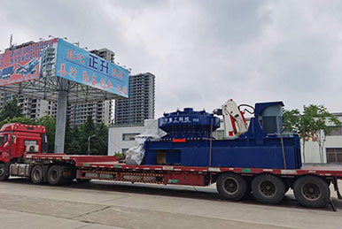 正升重工發貨日常：ZSDI450制砂機發往廣西